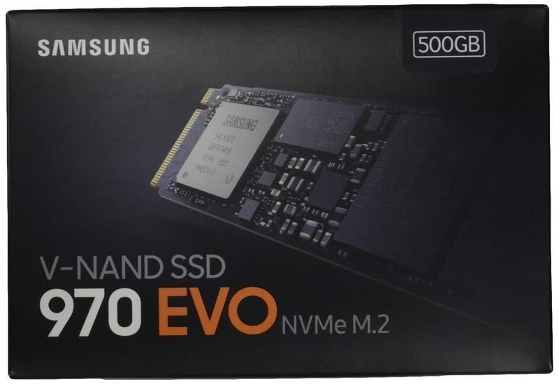 SSD Samsung 970 EVO 500GB M.2 NVMe - Unidade de Estado Sólido - HD